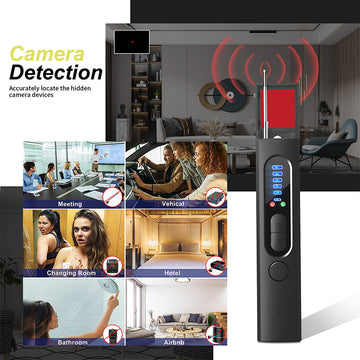 Camera Detector Anti-positioning And Anti-monitoring Scanner