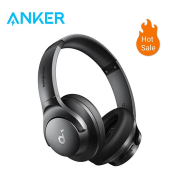 Soundcore by Anker Q20i Hybrid ANC Headphones - 40H Battery, Hi-Res Audio, Big Bass, Transparency Mode