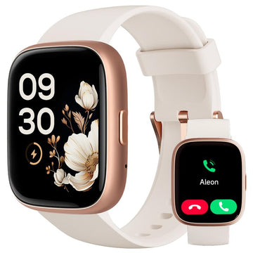 TOOBUR Smart Watch - Fitness Tracker, Call Function, Sleep Tracker, IP68 Waterproof, Android & iOS