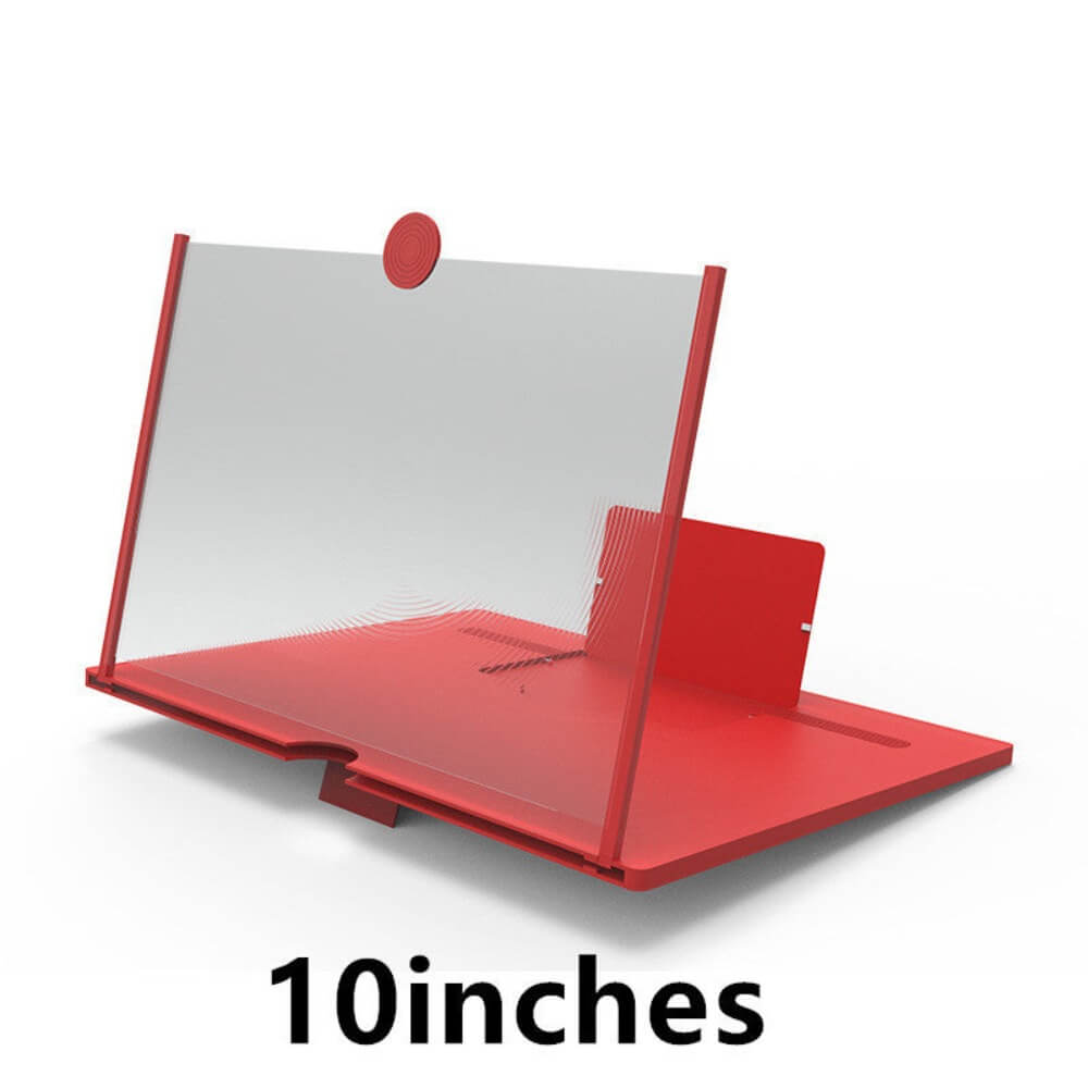 The Red 10 Inch 3D Phone Magnifier Screen.